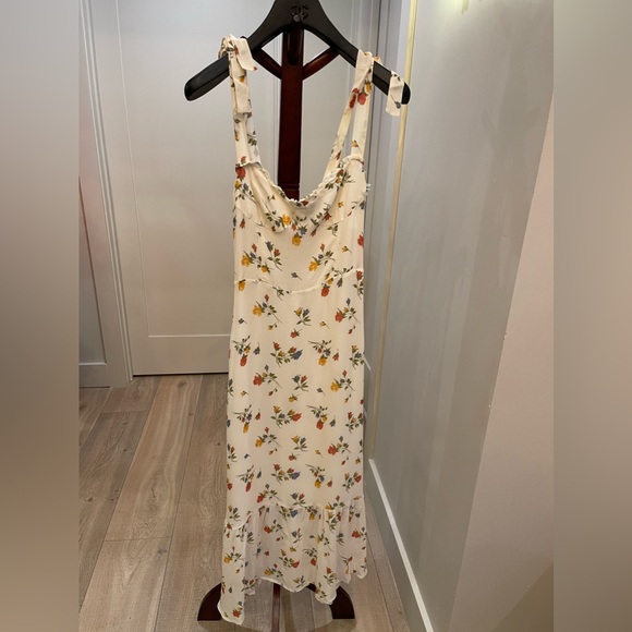 Reformation Nikita Noemi Floral Midi Dress Size 2 - Picture 3 of 8